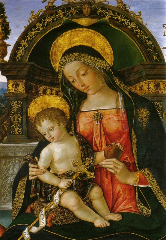 Pinturicchio, Pala di S. Maria dei fossi (1496)