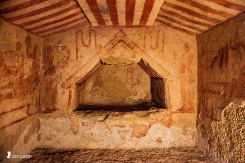 Chiusi, tombe etrusche a camera (V-III sec. AC)