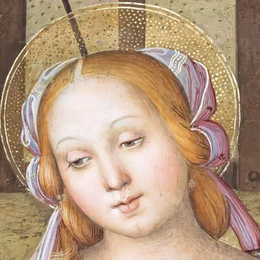 Perugino, la bellezza femminile ideale