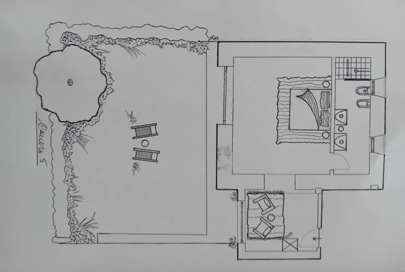 Camera 5 Agriturismo castel brio